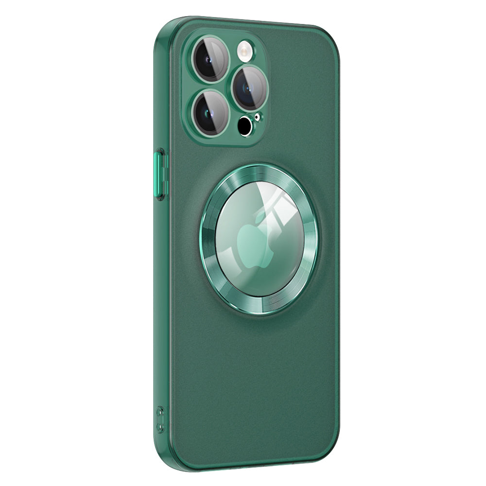 For iPhone 14 Pro Max PU Leather Coated TPU Phone Case CD Veins Magnetic Cover with Glass Lens Film For iPhone 14 Pro Max PU Leather Coated TPU Phone Case CD Veins Magnetic Cover with Glass Lens Film